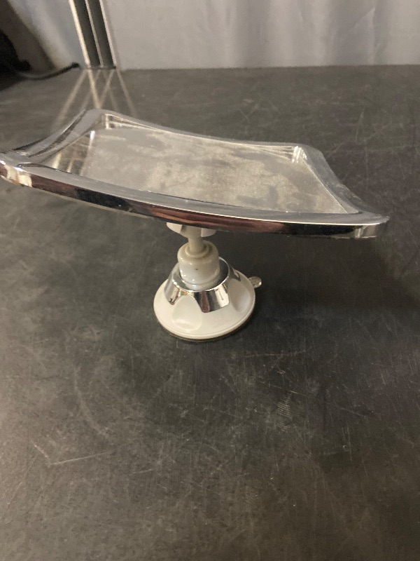 Photo 1 of MIRRORVANA Fogless Shower Mirror for Shaving with Upgraded Suction-Cup, 1X Magnifying, 6.3 x 6.3 Inch (Chrome Frame, Grey Suction)
