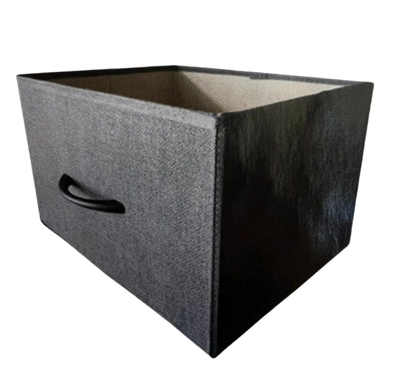 Photo 1 of  Gray Fabric Drawer 11 inch by 14 inch 