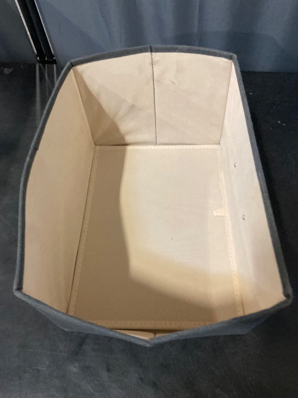 Photo 1 of  Gray Fabric Drawer 11 inch by 14 inch 