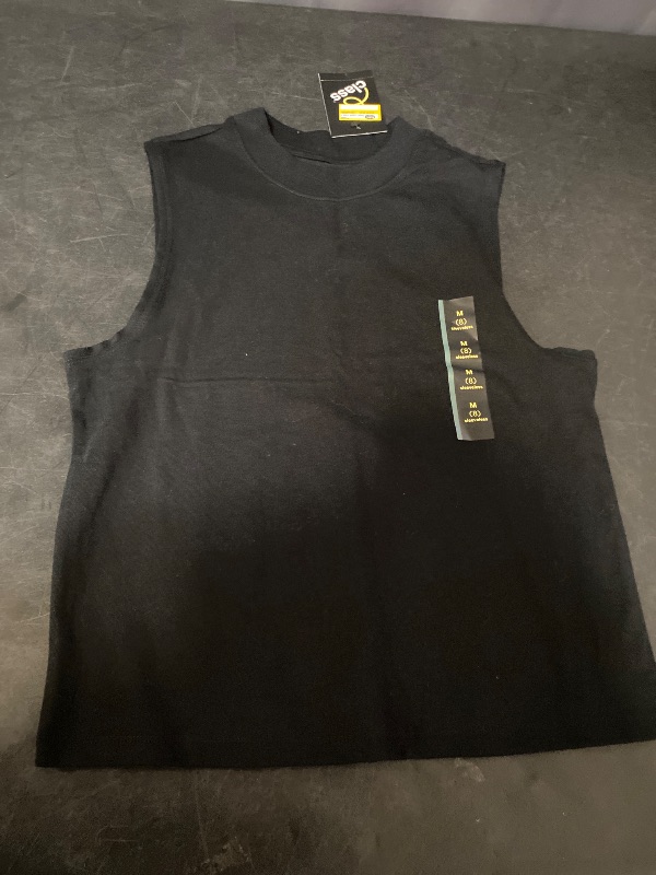 Photo 1 of M Boys' Cutoff Tank Top Black