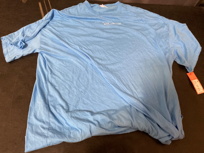 Photo 1 of M Women's Oversized T-Shirt Sleep Dress Blue