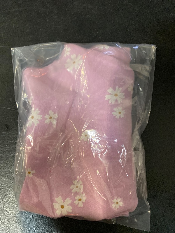 Photo 1 of 4T Toddler Girls' Floral Bike Shorts Light Purple