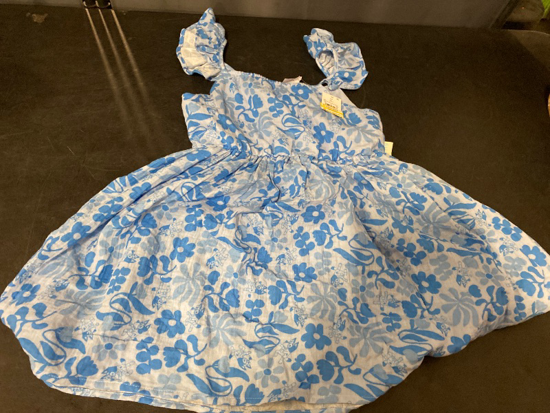 Photo 1 of L Girls' Bluey Gauze Dress Blue
