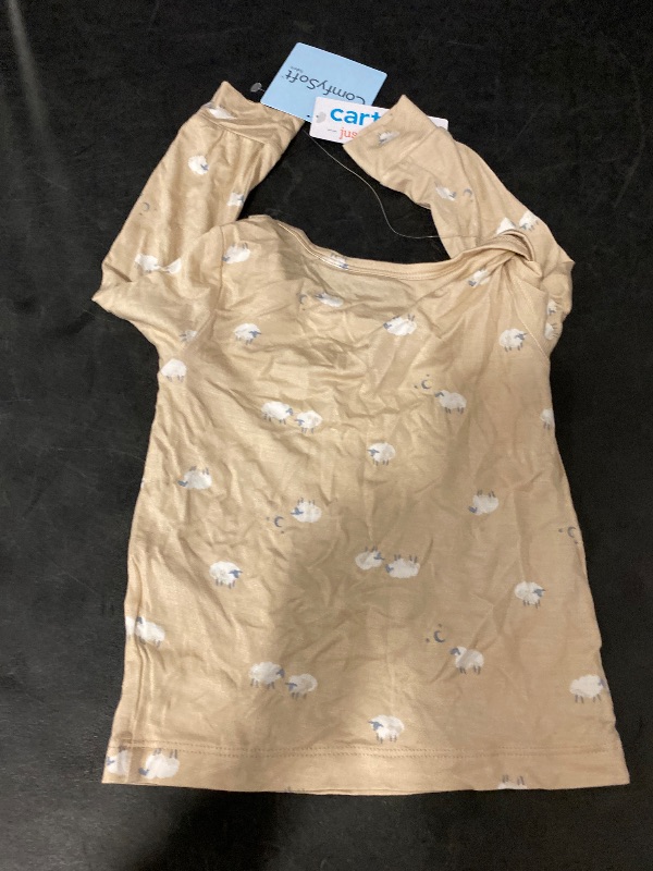 Photo 1 of 12M Carter's Just One You Baby 2pc Comfy Soft Sheep Top & Bottom Set Ivory/Brown