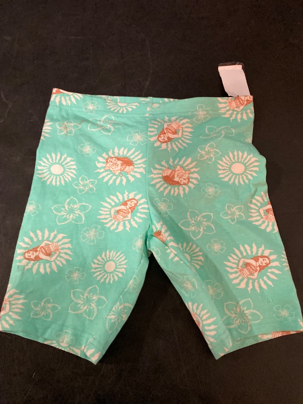 Photo 1 of L Girls' Moana Bike Shorts Green