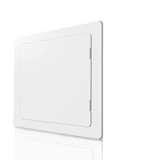 Photo 1 of Access Panel for Drywall - 25x25 Inch Wall Hole Cover - Heavy Durable Plastic White Door for Plumbing