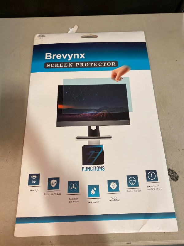 Photo 1 of [2 Pack 27 inch Removable Anti-Glare Blue Light Screen Protector for 16:9 Computer Monitor Display– Anti-Glare, Anti-Scratch, PC Anti-UV Eye Protection Filter Film