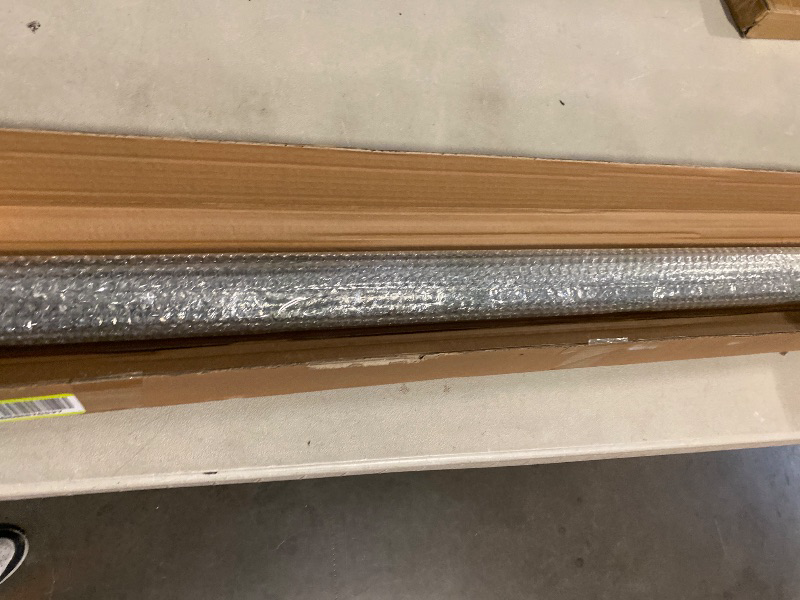 Photo 1 of 7 Pack 4.7 FT x 5/8 inch Iron Stair Balusters Round Horizontal Bar Baluster, Matte Black Hollow Stair Baluster for Indoor Staircase