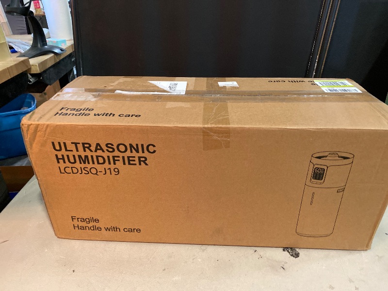 Photo 1 of Humidifier Large Room, 4.2 Gal/16L Large Humidifier for 1500 sq.ft, 360° Nozzles Cool Mist Ultrasonic, Top Fill Tower Humidifiers for Bedroom Office Plant wholehouse with Extension Tube, Night Light