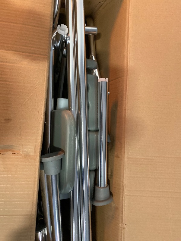 Photo 1 of DMI Tub Transfer Bench and Shower Chair with Non Slip Aluminum Body, FSA Eligible, Adjustable Seat Height and Cut Out Access, Holds Weight up to 400 Lbs, Bath and Shower Safety, Transfer Bench