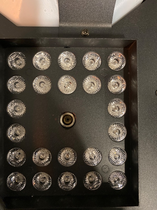 Photo 1 of 1500W Fog Machine with Lights 24 RGB LED Stage Smoke Machine Vertical Halloween Smoke Machine DMX/Wireless/Manual Control 2.5 Liters with 20000 CFM for Wedding Christmas Party Outdoor Indoor