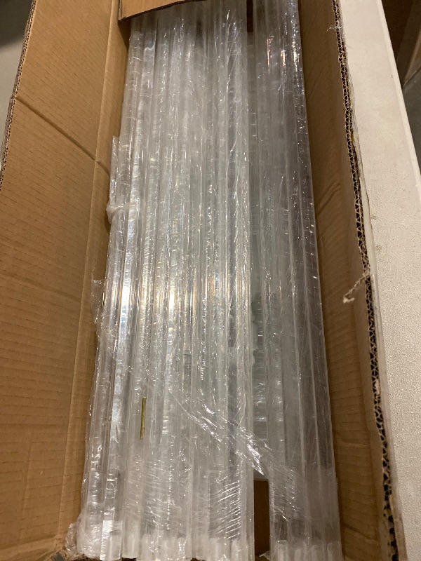 Photo 1 of 31.5inch 10 Set Acrylic Flower Vase Column Stand Wedding Flower vase Wedding Centerpieces for Tables