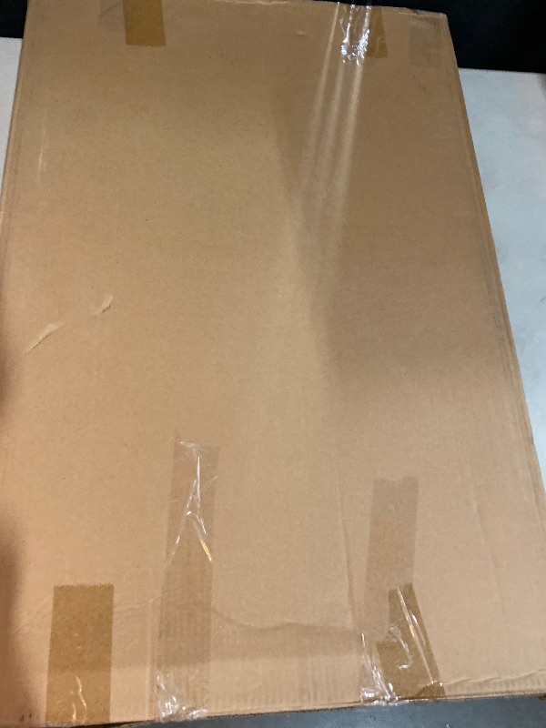 Photo 1 of LHIUEM Large Navy Blue Abstract Shapes Framed Canvas Wall Art Set,Modern Tree Rings Wall Decor,Neutral Wooden Artwork for Living Room,Bedroom,Dining Room,Office -24"x36"x3