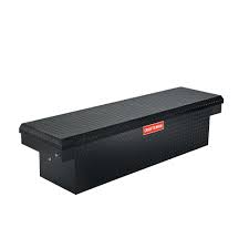 Photo 1 of CRAFTSMAN 71.3-in x 14-in x 15.5-in Matte Black Aluminum Crossover Truck Tool Box