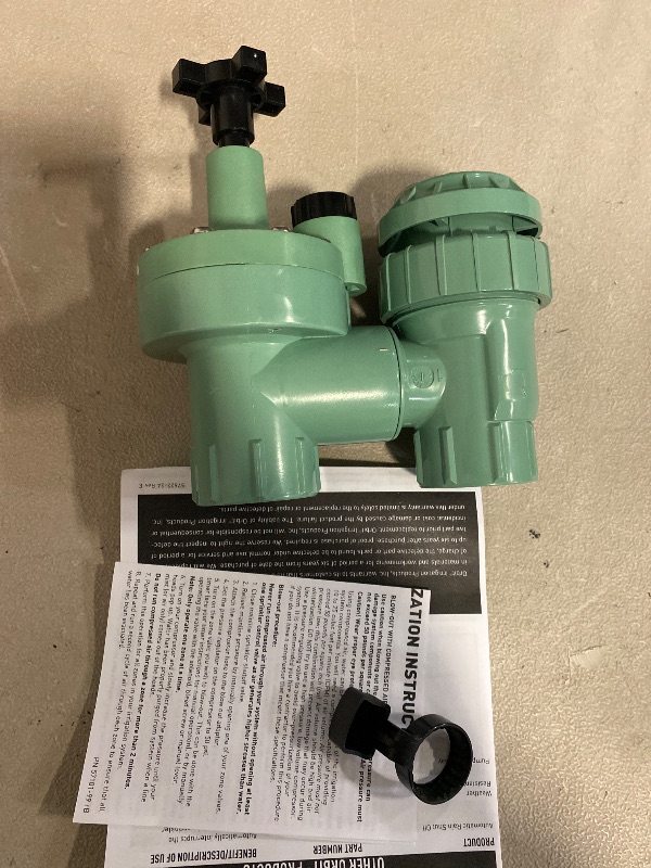 Photo 1 of Orbit 57624 1-Inch FPT 100 Series Automatic Anti-Siphon Valve with Flow Control