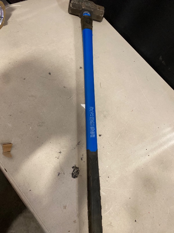 Photo 1 of Kobalt 8 -lb Steel Head Fiberglass Handle Demolition Sledge hammer