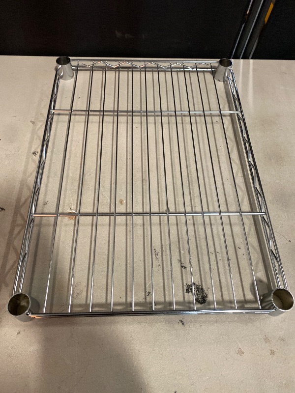 Photo 1 of Chrome NSF 14" x 24" Wire Shelf