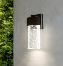 Photo 1 of Origin 21 Waldorf 11.37-in H Antique Bronze Hardwired Integrated LED Outdoor Wall Light