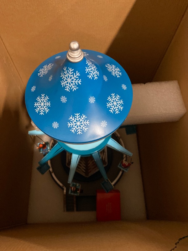 Photo 1 of Carole Towne 2025 Collection Nolan's Winter Tempest Musical Animated Lights