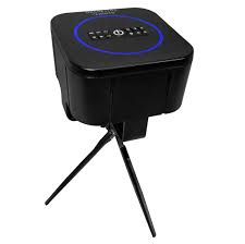 Photo 1 of Gemmy Orchestra of Lights 1Watt Smart Bluetooth Outdoor Speaker in Black 1 Speaker