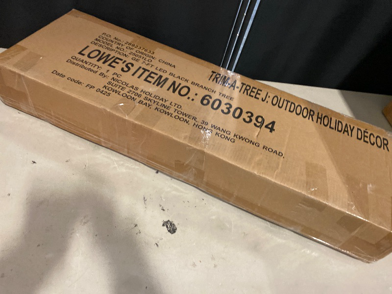 Photo 1 of GE 7-ft LED Twinkling Branch Christmas Tree Decoration