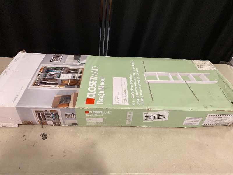 Photo 1 of ClosetMaid SuiteSymphony 12-Inch Starter Tower Kit, Pure White