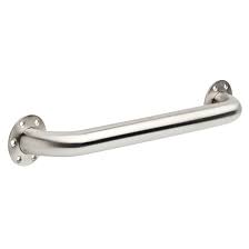Photo 1 of Project Source Grab bar 18-in Brushed Stainless Steel Wall Mount ADA Compliant Grab Bar (500-lb Weight Capacity)