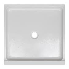 Photo 1 of American Standard Mainstream 32-in W x 32-in L Center Arctic White Single Threshold Square Shower Pan Base with 3.25-in H Threshold