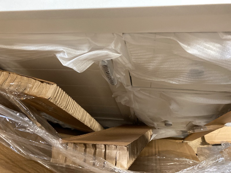 Photo 1 of allen roth Rigsby 30-in White Undermount Single Sink Bathroom Vanity with White Engineered Marble Top