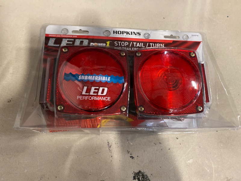 Photo 1 of Hopkins Power1 LED Submersible Combination Trailer Light Set, RH and LH