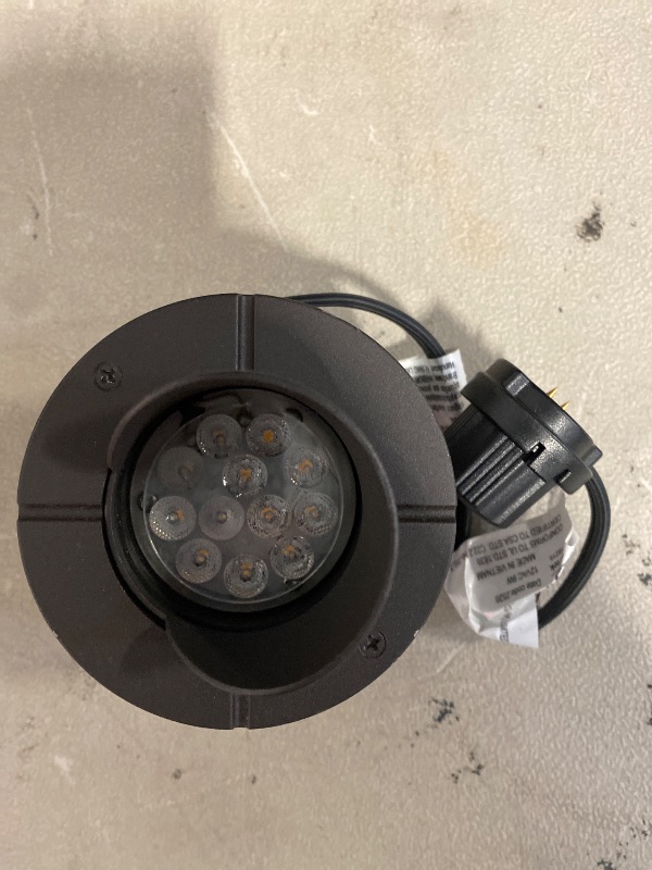 Photo 1 of Harbor Breeze 500 -Lumens 9 -Watt Matte Bronze Low voltage Hardwired LED Outdoor Path Light ( 3000-K )