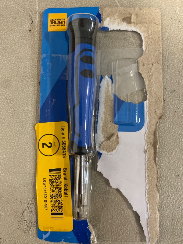 Photo 1 of Kobalt 10-in-1 Precision 5 -Piece 2-in Multi-Bit Combination Tip Screwdriver Set