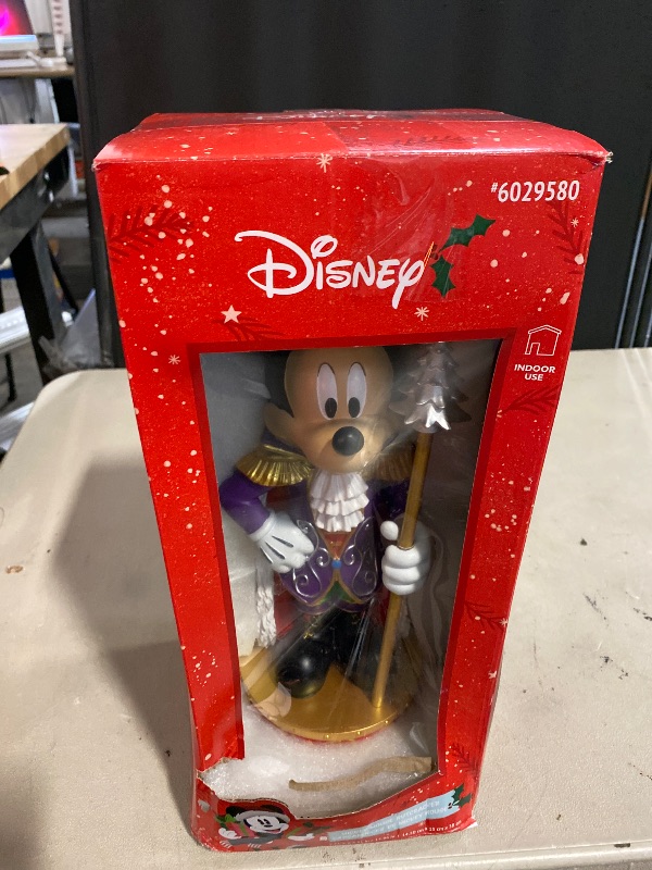 Photo 1 of Disney 14.96-in Resin Nutcracker Mickey Mouse Figurine