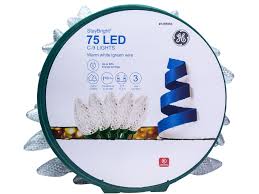 Photo 1 of GE StayBright 75-Count 37-ft Constant White LED Plug-In Christmas String Lights