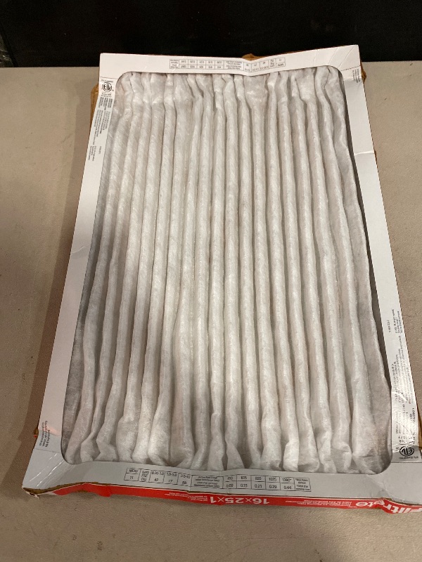 Photo 1 of Filtrete 16 x 25 x 1 MERV 11 1085 MPR Allergen Defense Extra Electrostatic pleated Air Filter 2 -Pack