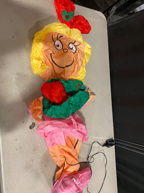 Photo 1 of Gemmy Airdorable Cindy Lou Who Inflatable 22 inch Inflatable