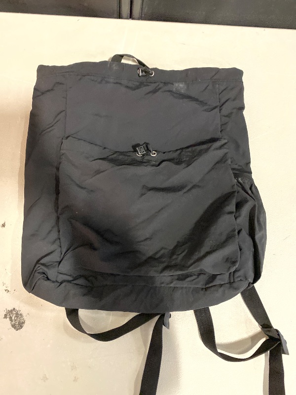 Photo 1 of 20L Cinch Backpack - All In Motion™ Black: Water Repellent, Softside, Recycled Nylon