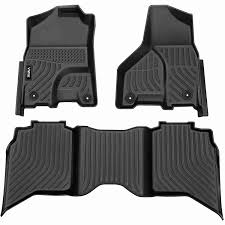 Photo 1 of 2013-2018 Dodge Ram 1500/2500/3500 Crew Cab Pickup All Weather Custom Truck Floor Mats Best TPE Vehicle Floor Liners Automotive