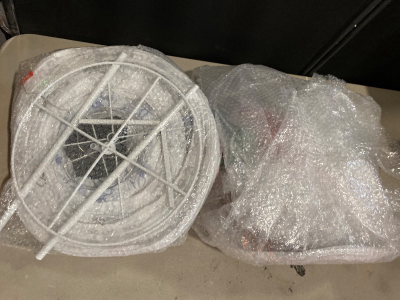 Photo 1 of 3-Piece 2D Light-Up Christmas Snowman Family Set - Large Outdoor Yard Decoration Holiday Decor with 80 LED Warm White Lights