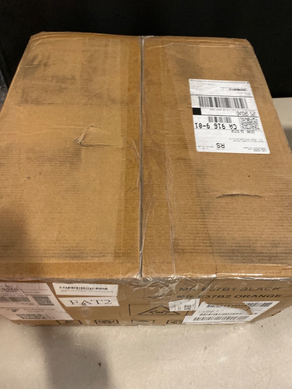 Photo 1 of MERACH Under Desk Elliptical Machine, Ellipse Leg Exerciser as Seen on TV for Seniors with Remote Control & 12-Speeds, Quiet Portable Electric Seated Pedal Exerciser Machine for Home Office?Orange?