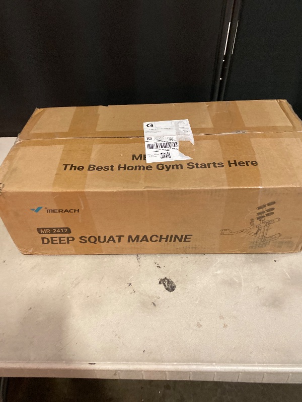 Photo 1 of MERACH Deep Squat Machine for Women, Adjustable Glutes Trainer Machine, Core & Leg Exercise, Push Up Board Workout Equipment at Home Gym