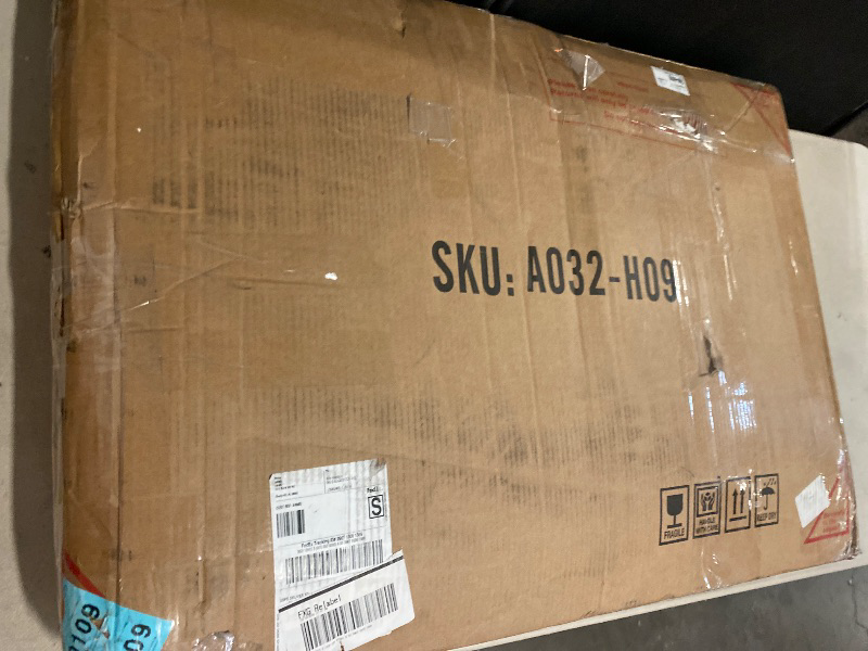 Photo 1 of AWQM 3 Piece Dining Table Set for 2, Small Kitchen Table Set for 2 with Chairs,Wood Breakfast Nook Table and Chairs Set of 2,Dinette Set for Small Space,Dining Room,Apartment, Grey