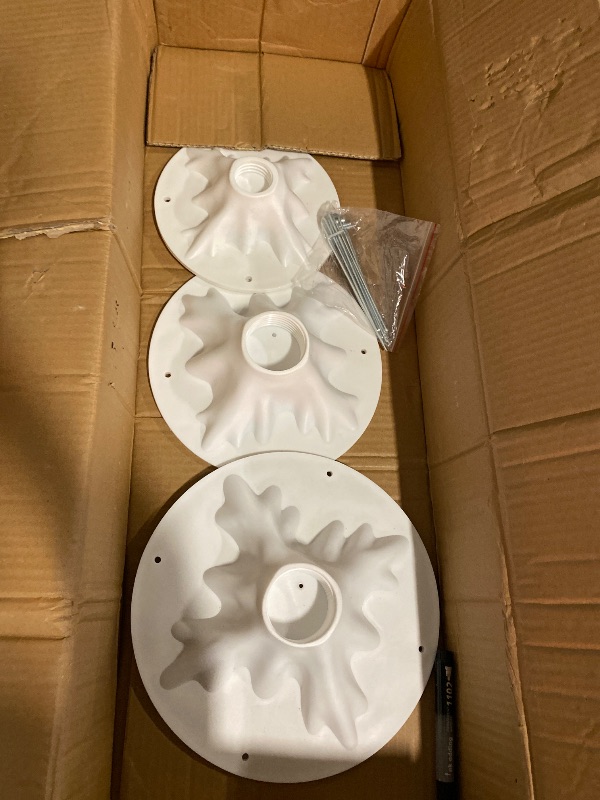 Photo 1 of Cofiyard Outdoor Christmas Decorations Lighted Birch Tree Set of 3, LED Warm White 4, 6 and 8 Feet, for Indoor Christmas Decor, Party, Garden, Yard, Wedding, Holiday