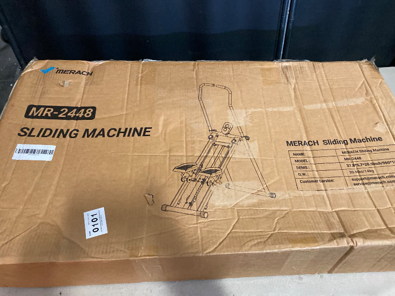 Photo 1 of MERACH Stair Stepper for Home Compact Foldable Vertical Climber - Full-Body Workout Stepper, Home Gym Cardio Exercise Equipment