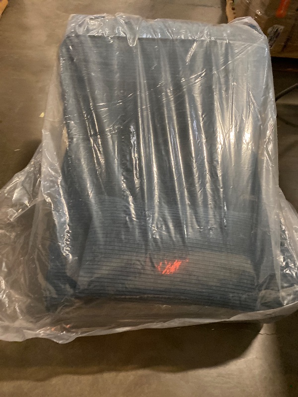 Photo 1 of Single seat sofa|Compressed sectional sofa, th pillow modern minimalist style Corduroy sleeping sofa for living room (Blue)