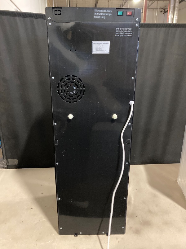 Photo 1 of Bottom Loading Water Dispenser for 5 Gallon Bottles, Hot & Cold, Freestanding Water Cooler Dispenser with Safety Features for Home & Office, Dark Gray