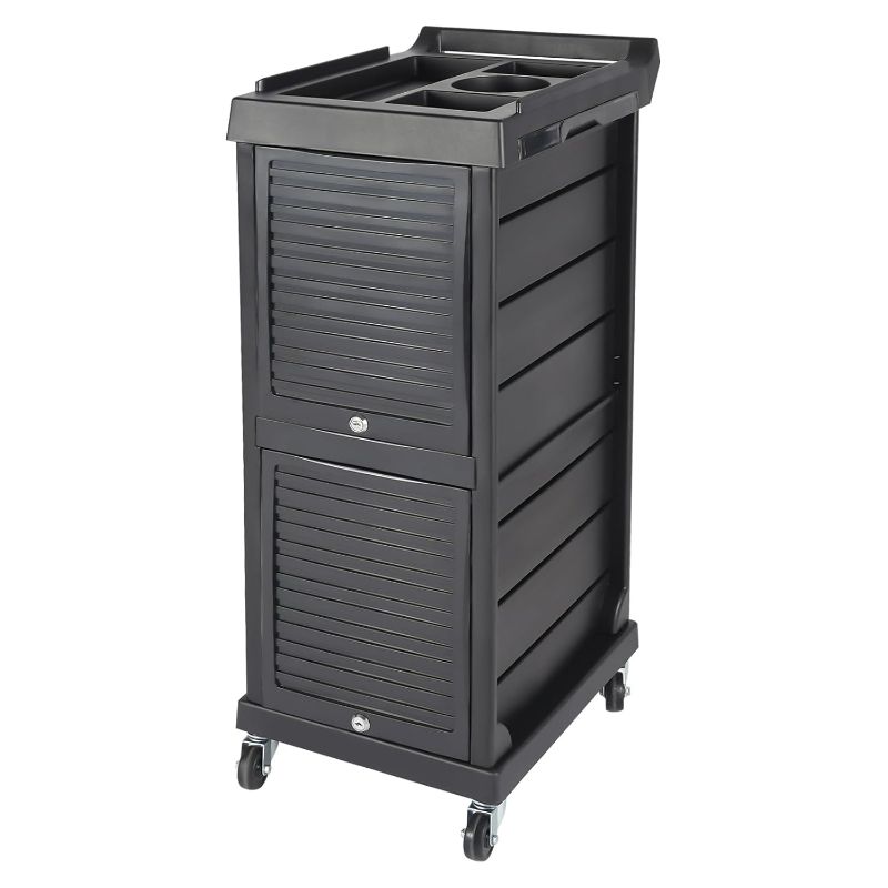 Photo 1 of Salon Trolley Cart, Beauty Barber Cart with Wheels, Mobile Storage Station, 7-layer Rolling Trolley Cart for Beauty Tattoo Hairdressing