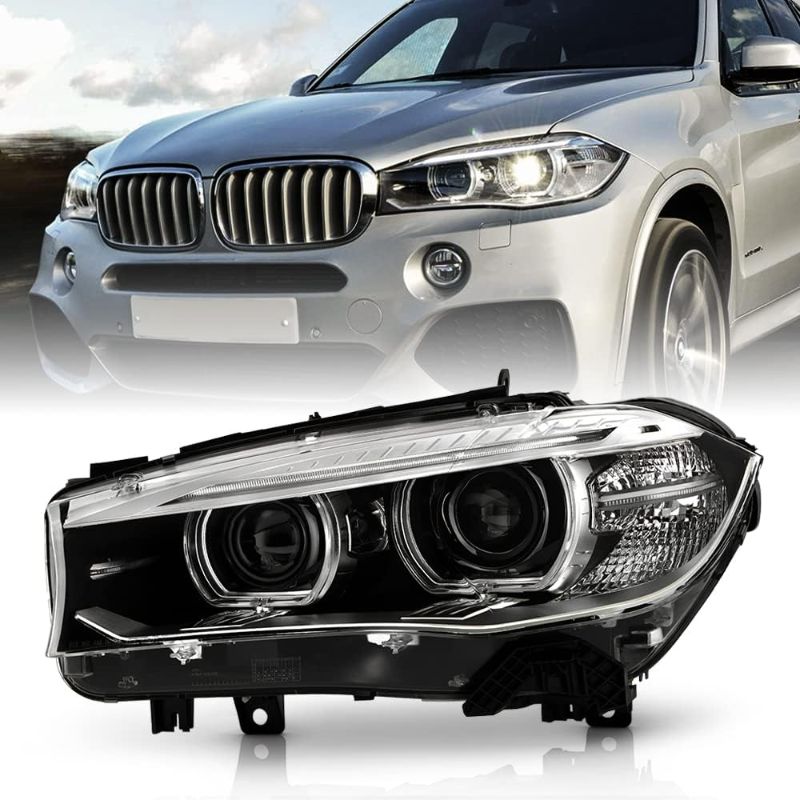 Photo 1 of ACANII - For 2014-2018 BMW X5 F15 F85 HID/Xenon Model Projector Headlight Headlamp Replacement Left Driver Side