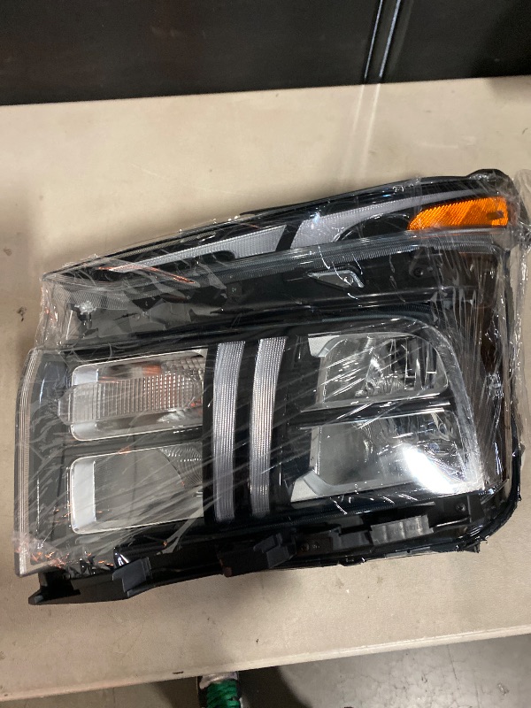 Photo 1 of LED/Halogen Headlight Assembly for 2021-2024Hyundai Santa Fe (Not for Full LED Models) Left Driver Side Front Headlights Headlamps (Left)