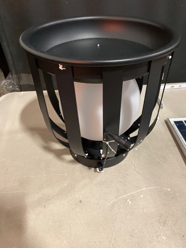 Photo 1 of 1PC Solar Floor Light, Solar Table Light, IP65, Indoor & Outdoor use